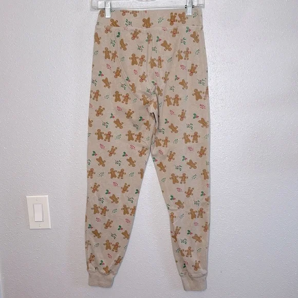 Pact Kid's Gingerbread Pajama Pants Size Small - Picture 5 of 6